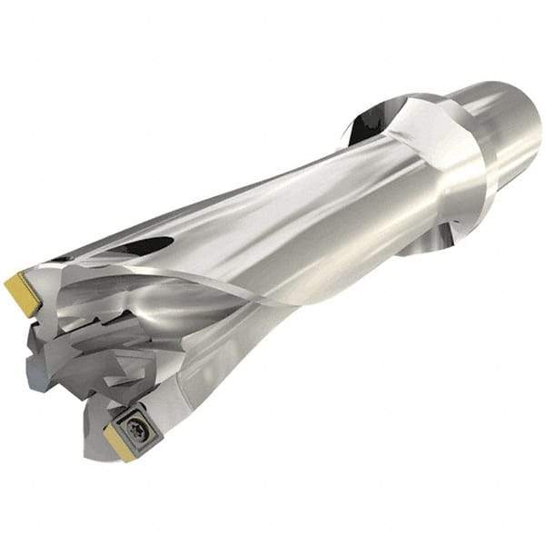 Iscar - 15 to 26mm Diam, 5xD, 130mm Max Depth, 32mm Shank Diam, 227.3mm OAL, Replaceable Tip Drill - ICP, SOGX-W Insert, MNC Toolholder, Series Combicham - Eagle Tool & Supply