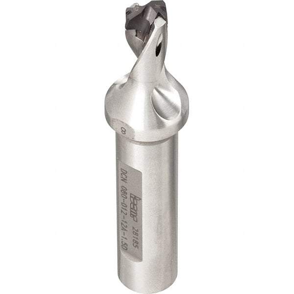 Iscar - 0.315" to 0.331" Diam, 1.5xD, 0.47" Max Depth, 1/2" Shank Diam, 2.87" OAL, Replaceable-Tip Drill - FCP, ICK, ICK-2M, ICM, ICN, ICP, iCP-2M Insert, 8 Seat Size, 45391307 Toolholder, Series SumoCham - Eagle Tool & Supply