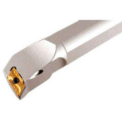 Iscar - 39mm Min Bore Diam, 350mm OAL, 32mm Shank Diam, A-SKUN Indexable Boring Bar - 54mm Max Bore Depth, KNMX 1604 Insert, Screw Holding Method - Eagle Tool & Supply
