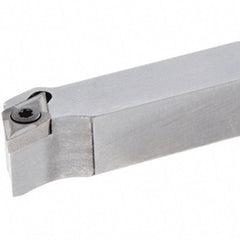 Iscar - SDHC, Left Hand Cut, 107.5° Lead Angle, 10mm Shank Height x 10mm Shank Width, Neutral Rake Indexable Turning Toolholder - 125mm OAL, DC..0702.. Insert Compatibility, Series Isoturn - Eagle Tool & Supply