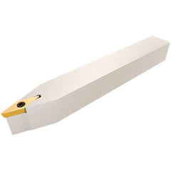 Iscar - SVVC, Neutral Cut, 72.5° Lead Angle, 25mm Shank Height x 25mm Shank Width, Neutral Rake Indexable Turning Toolholder - 150mm OAL, Series Isoturn - Eagle Tool & Supply