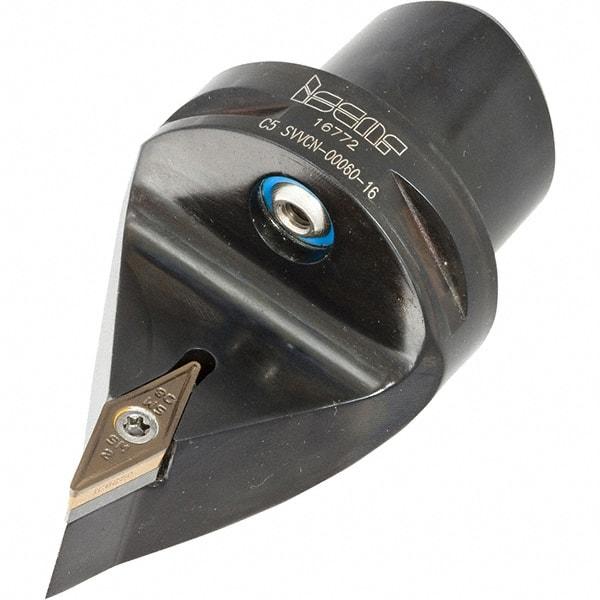 Iscar - Neutral Cut, Size C5, LNMX 1506.. Insert Compatiblity, Internal or External Modular Turning & Profiling Cutting Unit Head - 50.01mm Head Length, Through Coolant, Series CAMFIX & Isoturn - Eagle Tool & Supply