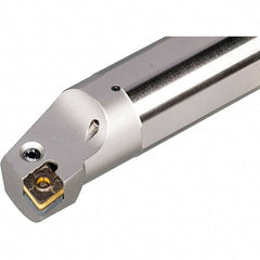 Iscar - 2.36" Min Bore Diam, 14" OAL, 1-1/2" Shank Diam, A-PCLN Indexable Boring Bar - 2" Max Bore Depth, CNMX 1207.. Insert, Clamp Holding Method - Eagle Tool & Supply