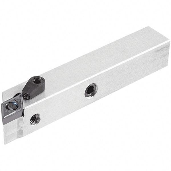 Iscar - PDAC, Right Hand Cut, 90° Lead Angle, 16mm Shank Height x 16mm Shank Width, Neutral Rake Indexable Turning Toolholder - 125mm OAL, DC..070.. Insert Compatibility, Series Isoturn - Eagle Tool & Supply