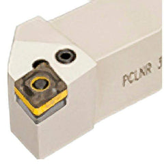 Iscar - PCLN, Left Hand Cut, 95° Lead Angle, 20mm Shank Height x 20mm Shank Width, Negative Rake Indexable Turning Toolholder - 125mm OAL, CN.. Insert Compatibility, Series Isoturn - Eagle Tool & Supply