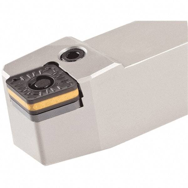 Iscar - PCBO, Left Hand Cut, 75° Lead Angle, 40mm Shank Height x 40mm Shank Width, Negative Rake Indexable Turning Toolholder - 250mm OAL, COMG 1906.. Insert Compatibility, Series DoveIQTurn - Eagle Tool & Supply
