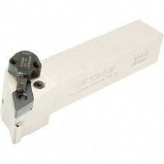 Iscar - PDJN, Left Hand Cut, 93° Lead Angle, 1-1/4" Shank Height x 1-1/4" Shank Width, Negative Rake Indexable Turning Toolholder - 6" OAL, DN.. Insert Compatibility, Series Isoturn - Eagle Tool & Supply