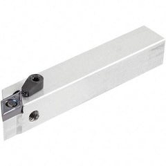 Iscar - PDAC, Right Hand Cut, 90° Lead Angle, 0.62" Shank Height x 0.62" Shank Width, Neutral Rake Indexable Turning Toolholder - 4" OAL, DC..070.. Insert Compatibility, Series Isoturn - Eagle Tool & Supply