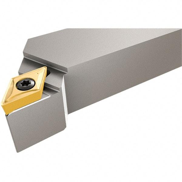 Iscar - SDJC, Left Hand Cut, 93° Lead Angle, 20mm Shank Height x 20mm Shank Width, Neutral Rake Indexable Turning Toolholder - 125mm OAL, DCMT 13T5-SL Insert Compatibility, Series Isoturn - Eagle Tool & Supply