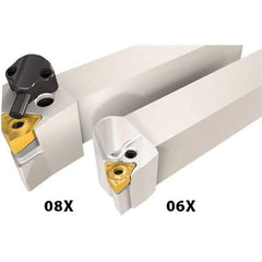 Iscar - PWLN, Right Hand Cut, 25mm Shank Height x 25mm Shank Width, Negative Rake Indexable Turning Toolholder - 150mm OAL, WNM.. Insert Compatibility, Series Isoturn - Eagle Tool & Supply