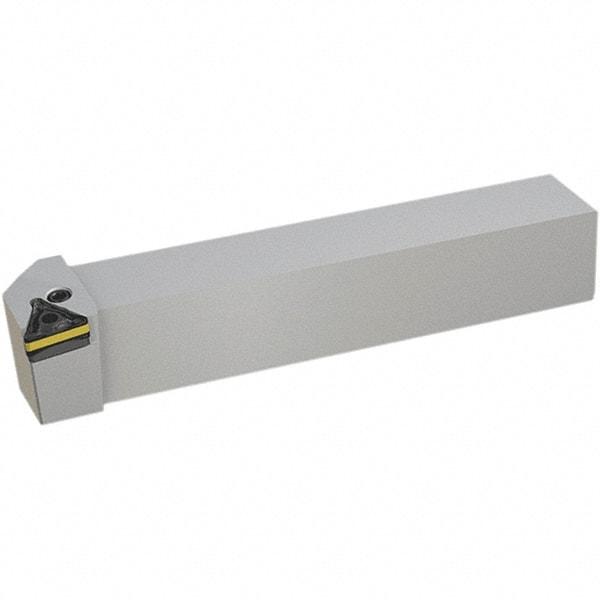 Iscar - PCLO, Right Hand Cut, 95° Lead Angle, 1-1/2" Shank Height x 1-1/2" Shank Width, Negative Rake Indexable Turning Toolholder - 7" OAL, COMG 6.. Insert Compatibility, Series DoveIQTurn - Eagle Tool & Supply