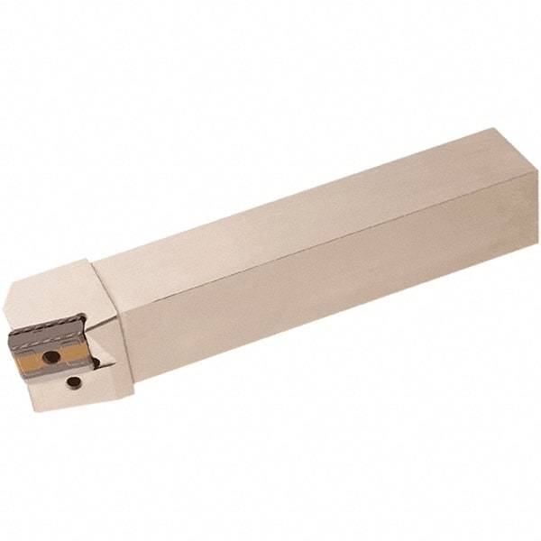 Iscar - PWLO, Left Hand Cut, 95° Lead Angle, 25mm Shank Height x 25mm Shank Width, Negative Rake Indexable Turning Toolholder - 150mm OAL, WOMG Insert Compatibility, Series DoveIQTurn, FeedTurn - Eagle Tool & Supply