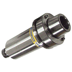 Iscar - HSK80F Taper Shank 3/4" Pilot Diam Shell Mill Holder - 2" Flange to Nose End Projection, 1.772" Nose Diam, Through-Spindle Coolant - Exact Industrial Supply