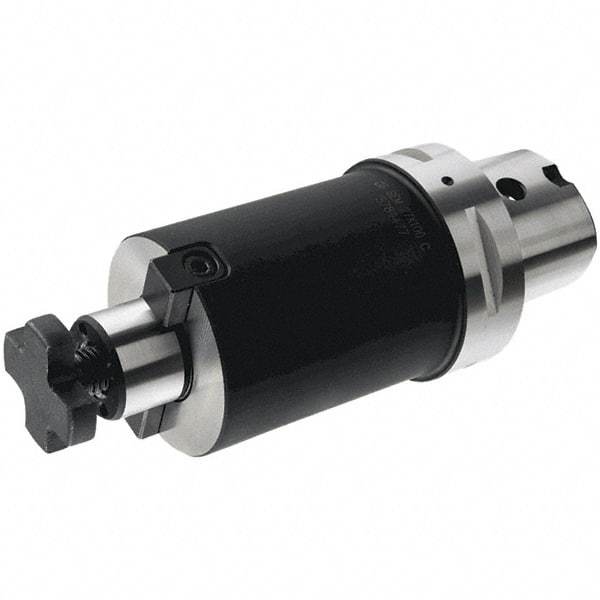 Iscar - C6 Modular Connection 16mm Pilot Diam Shell Mill Holder - 100mm Flange to Nose End Projection, 38mm Nose Diam, Through-Spindle Coolant - Exact Industrial Supply