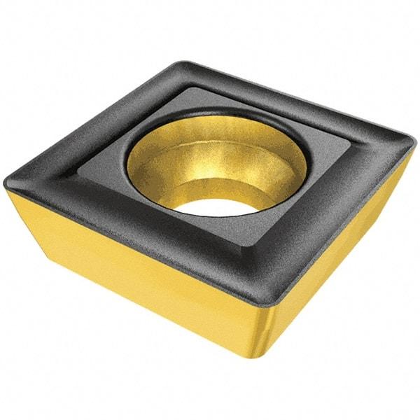 Iscar - SOGX060304 W Grade IC808 Carbide Indexable Drill Insert - TiAlN/AlTiN/TiN Finish, Square, 6.2mm Inscribed Circle - Eagle Tool & Supply