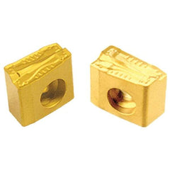 Iscar - LNMX1608 HF Grade IC9150 Carbide Turning Insert - TiCN/Al2O3/TiN Finish, 90° Rectangle, 8.5mm Thick, 3/64" Corner Radius - Eagle Tool & Supply