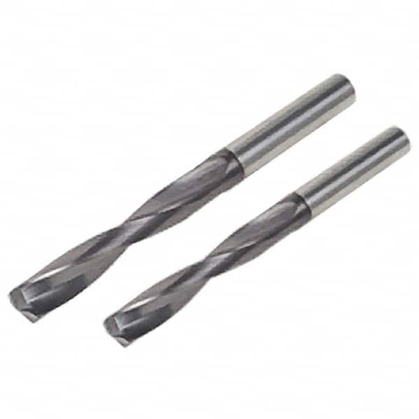 Iscar - 9mm Solid Carbide Jobber Drill - Eagle Tool & Supply