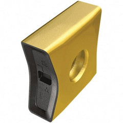 Iscar - LNAT150640 TN Grade IC830 Carbide Milling Insert - TiAlN/TiN Finish, 0.6024" Thick, 4mm Corner Radius - Eagle Tool & Supply