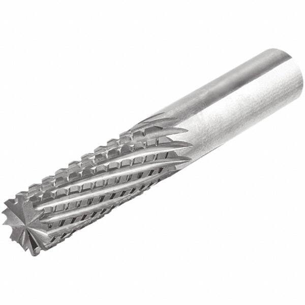 Iscar - 10mm Diam, End Mill End, Solid Carbide Diamond Pattern Router Bit - Right Hand Cut, 2-53/64" OAL, Use on Composite - Eagle Tool & Supply