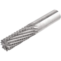 Iscar - 4mm Diam, End Mill End, Solid Carbide Diamond Pattern Router Bit - Right Hand Cut, 2-11/64" OAL, Use on Composite - Eagle Tool & Supply