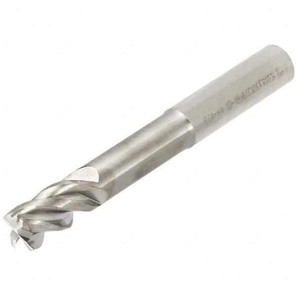 Iscar - 16mm, 4 Flute, Single End, Solid Carbide, 0.2mm Corner Radius End Mill - 100mm OAL, Right Hand Flute, 32mm LOC, Right Hand Cut, 48mm Extended Reach - Eagle Tool & Supply