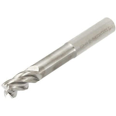 Iscar - 16mm, 4 Flute, Single End, Solid Carbide, 0.2mm Corner Radius End Mill - 100mm OAL, Right Hand Flute, 32mm LOC, Right Hand Cut, 48mm Extended Reach - Eagle Tool & Supply
