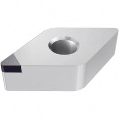 Iscar - DNMA441 T Grade IB55 CBN Turning Insert - Uncoated, 55° Diamond, 1/2" Inscr Circle, 1/4" Thick, 1/64" Corner Radius - Eagle Tool & Supply