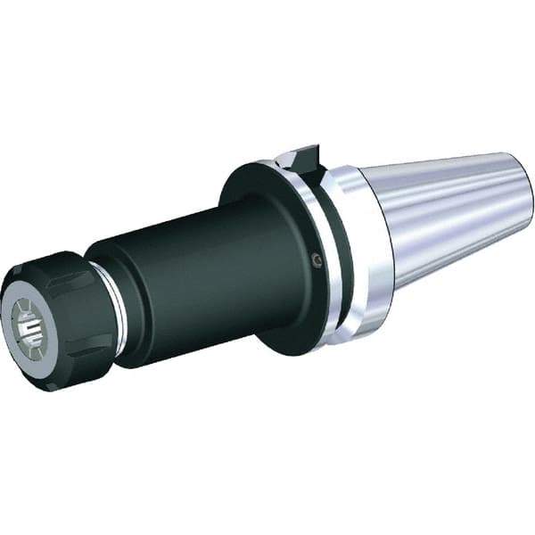 Kennametal - 2mm to 20mm Capacity, 70mm Projection, BTKV40 Taper Shank, ER32 Collet Chuck - Through-Spindle & DIN Flange Coolant - Exact Industrial Supply