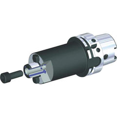 Kennametal - HSK50A Taper Shank 16mm Pilot Diam Shell Mill Holder - 50mm Flange to Nose End Projection, 44mm Nose Diam, M8x1.25 Lock Screw, Through-Spindle Coolant - Exact Industrial Supply