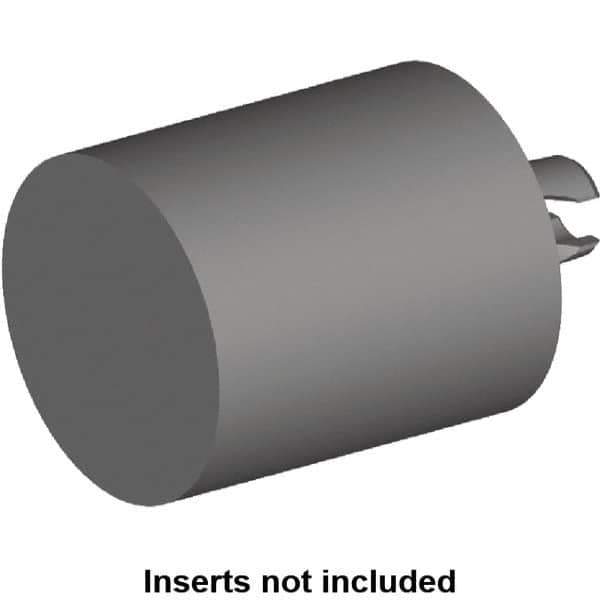 Kennametal - Modular Connection, 75mm Diameter, Tool Holder Blank - 62mm Projection Gage Line to Nose End - Exact Industrial Supply