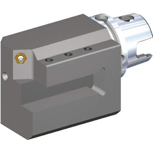 Kennametal - Right Hand Cut, Size KM80ATC, Modular Turning & Profiling Cutting Unit Head - 170mm Head Length, Through Coolant - Eagle Tool & Supply