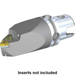 Kennametal - Right Hand Cut, Size KM63, WN.. Insert Compatiblity, Modular Turning & Profiling Cutting Unit Head - 115mm Head Length, Through Coolant, Series M-Clamping - Eagle Tool & Supply