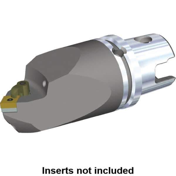 Kennametal - Neutral Cut, Size KM63, CN.. Insert Compatiblity, Modular Turning & Profiling Cutting Unit Head - 115mm Head Length, Through Coolant, Series M-Clamping - Eagle Tool & Supply