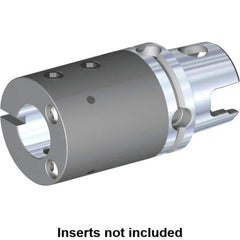 Kennametal - 3/4" Bore Diam, 1.58" Body Diam x 2.953" Body Length, Boring Bar Holder & Adapter - 0.1875" Screw Thread Lock, 2.28" Bore Depth, Internal & External Coolant - Exact Industrial Supply