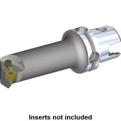 Kennametal - Left Hand Cut, 50mm Min Bore Diam, Size KM50 Modular Boring Cutting Unit Head - 3.5827" Max Bore Depth, Through Coolant, Compatible with DN.. - Eagle Tool & Supply