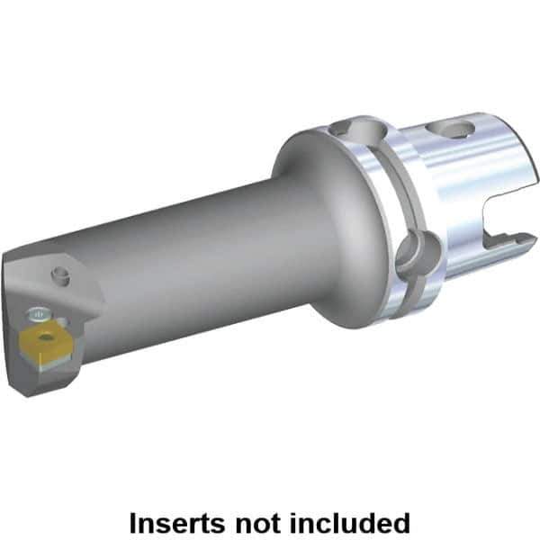 Kennametal - Right Hand Cut, 32mm Min Bore Diam, Size KM40 Modular Boring Cutting Unit Head - 2.9528" Max Bore Depth, Through Coolant, Compatible with CN.. - Eagle Tool & Supply