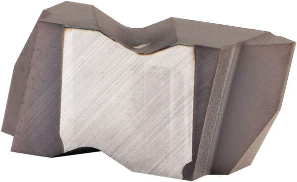 Kennametal - NJK3007 Grade KCU25, External UNJ Threading Insert - 24 TPI Ext Pitch, Right Hand Insert, AlTiN Finish, Carbide - Eagle Tool & Supply