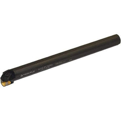 Tool-Flo - A-FLSR, Internal, Right Hand, 0.29" Max Depth of Cut, Indexable Grooving Tool Holder - FLFD-3RI Insert Compatibility, 2" Shank Width, 16" OAL, Through Coolant - Eagle Tool & Supply
