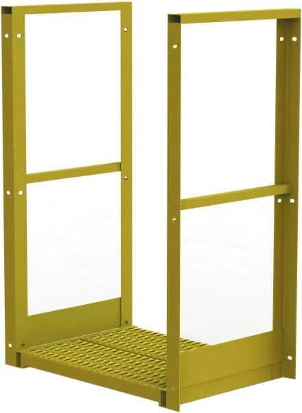 TRI-ARC - 44" Bridge Span - Crossover, 1,000 Lb Capacity, 44" Platform Height, 30" Base Width x 20" Base Depth, Perforated Tread - Eagle Tool & Supply