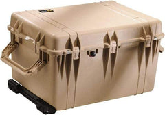 Pelican Products, Inc. - 23" Wide x 19-31/64" High, Clamshell Hard Case - Tan, Polyethylene - Eagle Tool & Supply