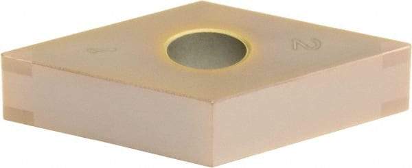 Sumitomo - 4NC-DNGA433 Grade BNC160 PCBN Turning Insert - TiN Finish, 55° Diamond, 1/2" Inscr Circle, 3/16" Thick, 3/64" Corner Radius - Eagle Tool & Supply