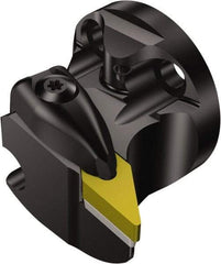 Sandvik Coromant - Left Hand Cut, Size 40, VBMT 160408 Insert Compatiblity, Internal or External Modular Turning & Profiling Cutting Unit Head - 30mm Ctr to Cutting Edge, 36mm Head Length, Through Coolant, Series T-Max P - Eagle Tool & Supply