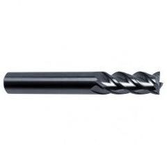 1/2" Dia. - 3-1/2" OAL - 4 FL Variable Helix Bright Carbide End Mill - Eagle Tool & Supply