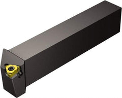 Sandvik Coromant - External Thread, Left Hand Cut, 32mm Shank Width x 32mm Shank Height Indexable Threading Toolholder - 170mm OAL, 266.LG-22.. Insert Compatibility, 266R/LFG Toolholder, Series CoroThread 266 - Eagle Tool & Supply