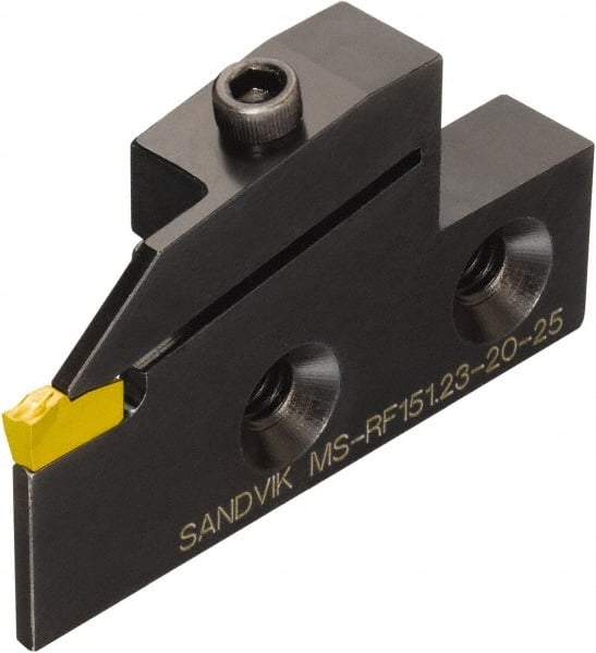 Sandvik Coromant - Right Hand Cut Indexable Grooving Cartridge - MS-R/LF151.23 Insert Style - Eagle Tool & Supply