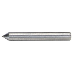 1/8″ × 1″ Diamond Dressing Tool Phono Point 60 Degree Included Angle - Eagle Tool & Supply