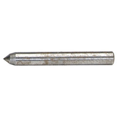 1/8″ × 1″ Diamond Dressing Tool Phono Point 75 Degree Included Angle - Eagle Tool & Supply