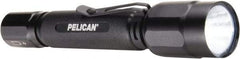 Pelican Products, Inc. - White LED Bulb, 375 Lumens, Mini Flashlight - Black Aluminum Body, 2 AA Alkaline Batteries Included - Eagle Tool & Supply