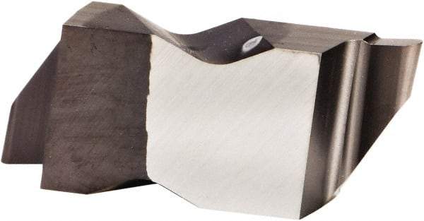Kennametal - 3094NRP Grade KCU10, 4.78mm Cutting Width Carbide Grooving Insert - 3.81mm Max Depth of Cut, Right Hand, 2.39mm Corner Radius, AlTiN Finish - Eagle Tool & Supply
