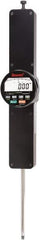 Starrett - 4" Max Measurement, 0.0001, 0.0005 & 0.001" Graduation, Electronic Drop Indicator - Accurate to 0.0002", Inch & Metric System, LCD Display - Eagle Tool & Supply